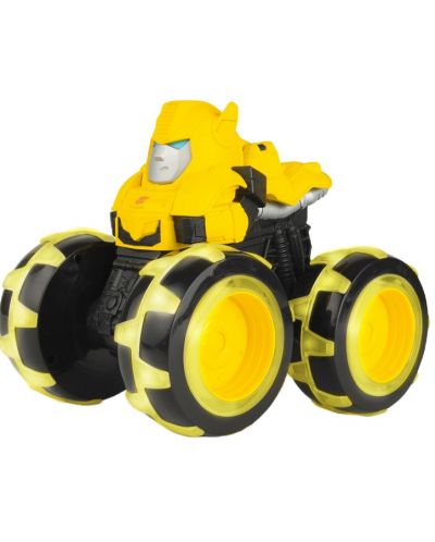 Elektronska igračka Tomy - Monster Treads, Bumblebee, sa svjetlećim gumama - 1